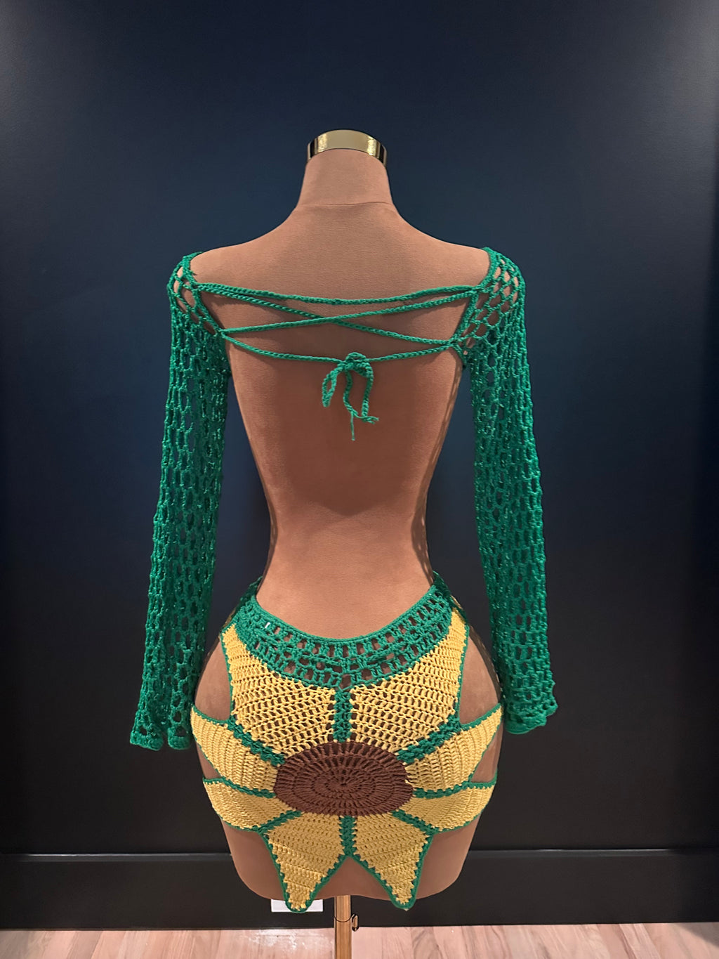 Sexy Sunflower Skirt Set