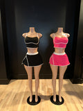Active Crop Top Skort Set