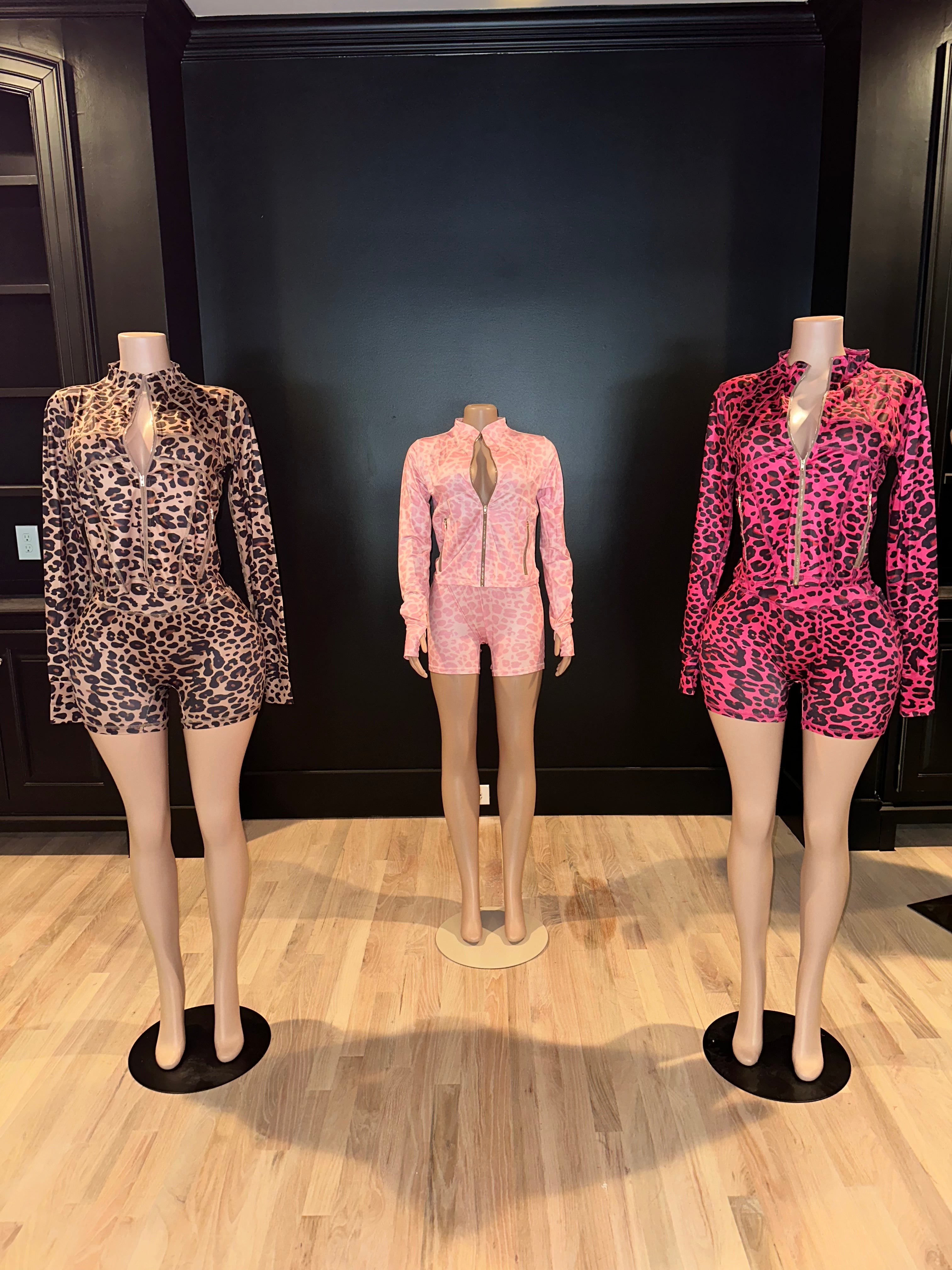 Boss Babe Leopard Set