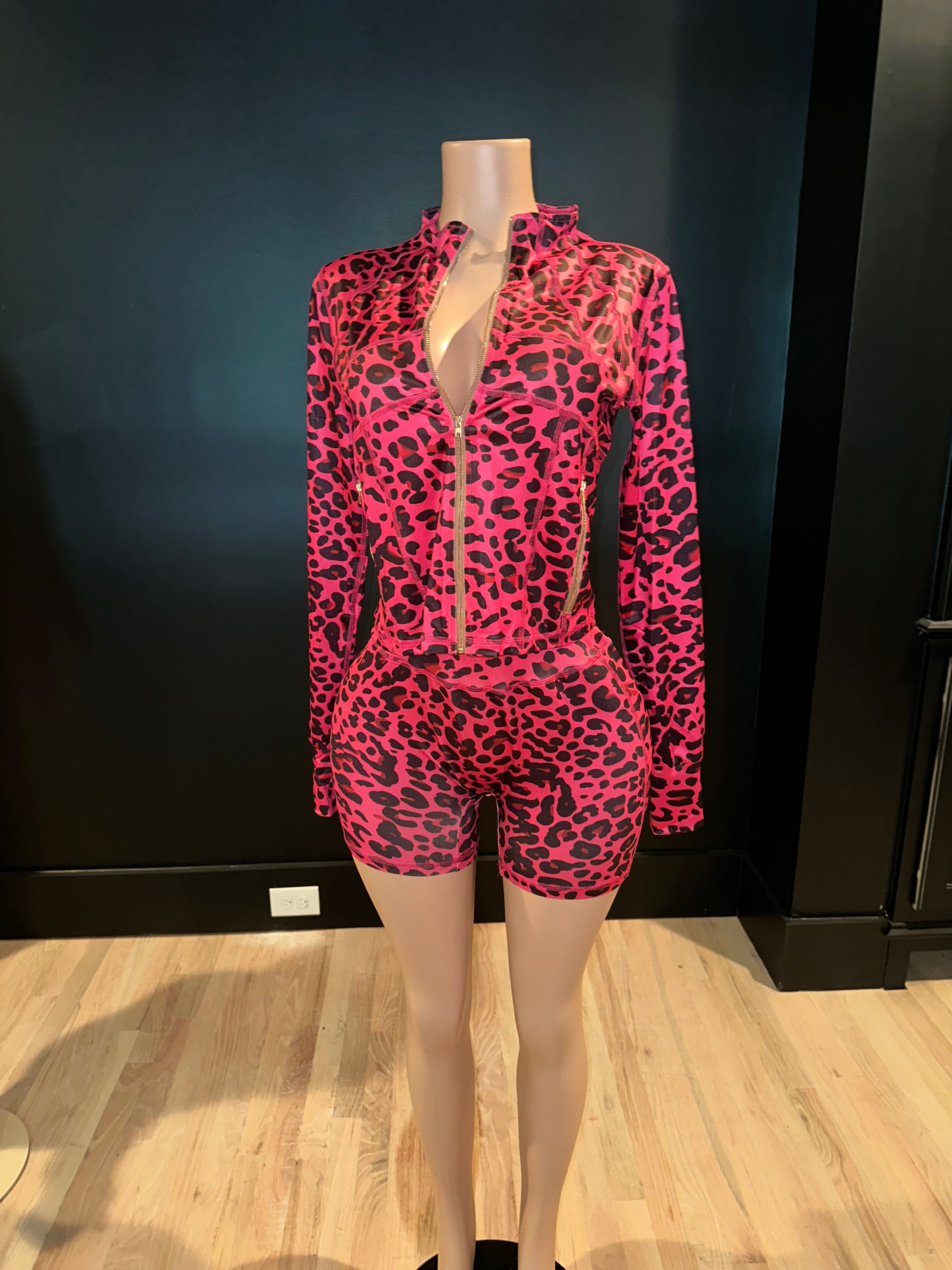 Boss Babe Leopard Set